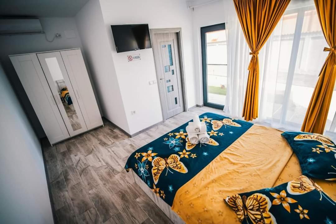 Casutele Amaliei Hotel Corbu  Ngoại thất bức ảnh