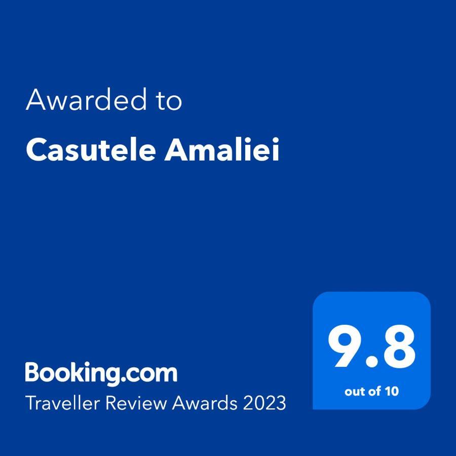 Casutele Amaliei Hotel Corbu  Ngoại thất bức ảnh